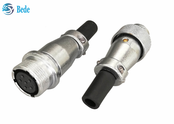soquete de 2 3 4 Pin Circular Connectors Plug And que entra os conectores 25A 500V