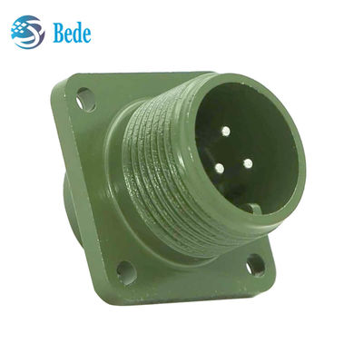 Conectores Circulares de Serviço Pesado, Receptáculo de Montagem em Caixa Padrão MIL-C-5015 MS-3102