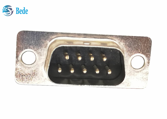 9 conectores secundários das tomadas D de Pin Male DB9 que soldam o tipo CE RoHS