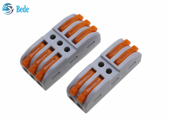 2 pinos que 3 pinos parafusam rápido livre conectam o terminal puxam o tipo de Rod Connector Welding Free Push