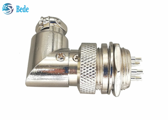 Aviação Gx16 5 Pin Right Angle Connector Male e grupos fêmeas com todos os acessórios