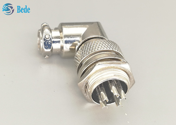 Aviação Gx16 5 Pin Right Angle Connector Male e grupos fêmeas com todos os acessórios
