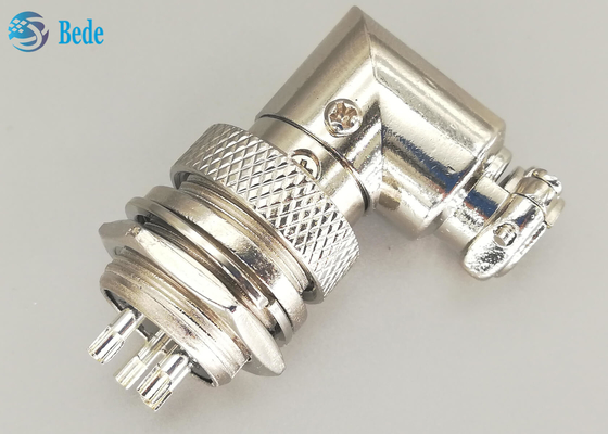 Aviação Gx16 5 Pin Right Angle Connector Male e grupos fêmeas com todos os acessórios