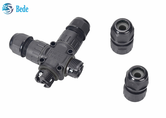 Tipo conector impermeável 3 de X de 4-Channel Ip68 - ideal de Polos para 3 Pin Wires