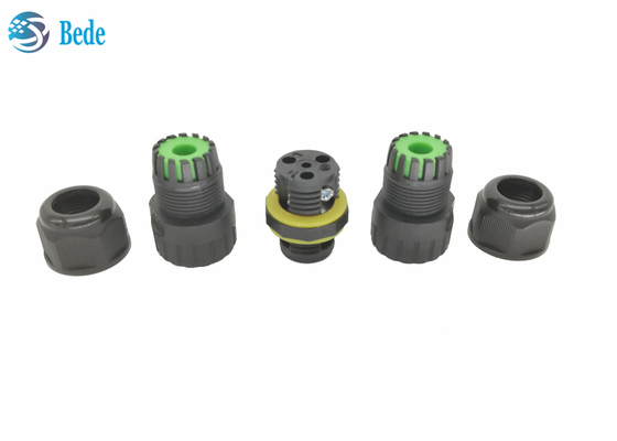 Conectores de cabo IP68 impermeáveis elétricos subterrâneos 2 pinos M16 do canal 2~3 exteriores