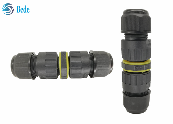 Conectores de cabo IP68 impermeáveis elétricos subterrâneos 2 pinos M16 do canal 2~3 exteriores