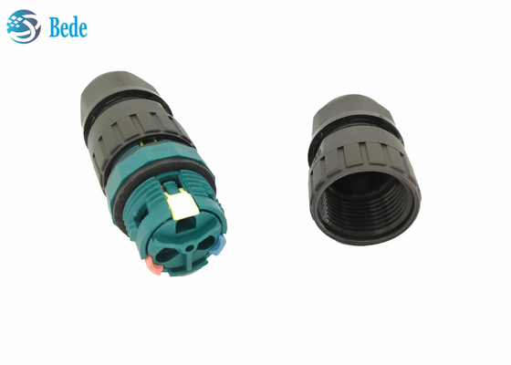 Conectores de cabo impermeáveis prendendo rápidos 2 de M25 Screwless 3 4 5 canal 450V 40A dos pinos 2