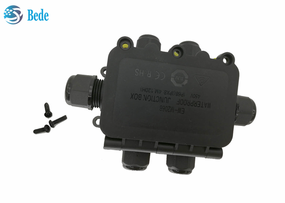 Canal à prova de intempéries impermeável 450V da caixa 6 da fiação do cabo exterior de caixa de junção IP68