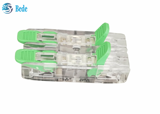 Empurrar universal de conector do fio e de cabo a maneira 32A 450V dos blocos de terminais 2