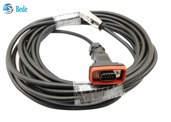 O homem DB-9 e AISG cabografam 8 Pin Female Connectors 50 medidores ou personalizam o comprimento