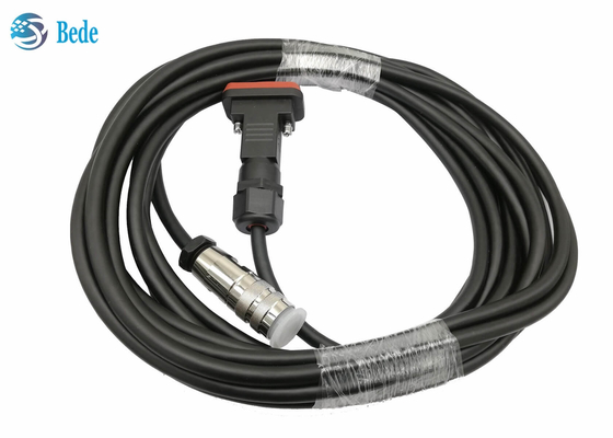 O homem DB-9 e AISG cabografam 8 Pin Female Connectors 50 medidores ou personalizam o comprimento
