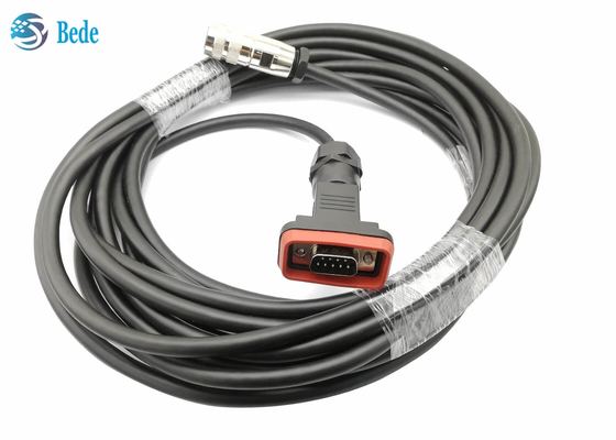 RRU a RCU AISG cabografa o homem DB-9 a AISG 8 Pin Female 20M/comprimento personalizado