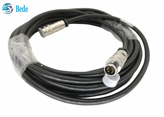 O medidor 6 do conjunto de cabos 10 do RET fixa o homem de AISG à fêmea para estações base da antena