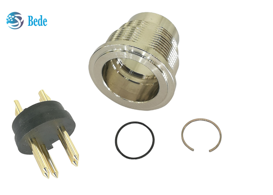 Pinos masculinos M16 da extremidade 5 do conjunto do conector do estilo A1 de AISG C485