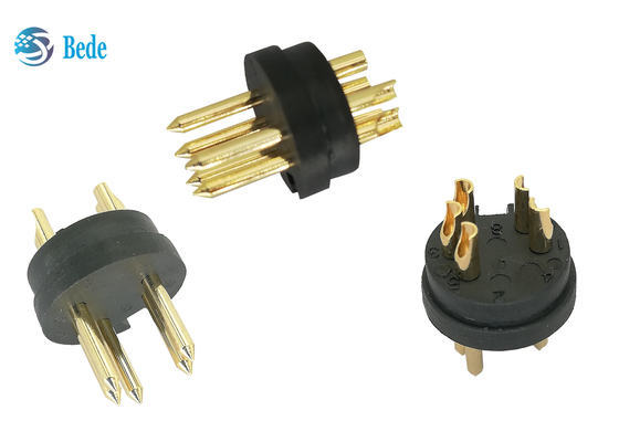 Pinos masculinos M16 da extremidade 5 do conjunto do conector do estilo A1 de AISG C485