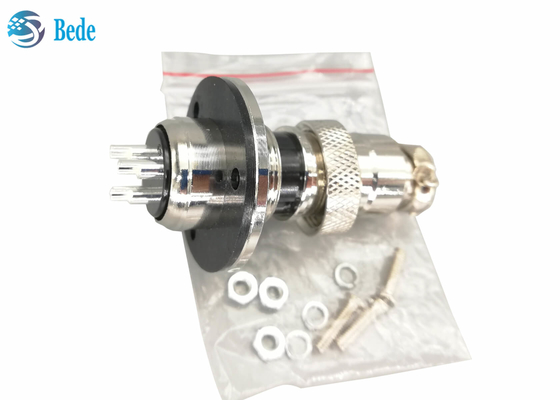 Conectores de RoHS GX 20 9 10 12 14 15 Pin With Circular Flange Male e grupo fêmea