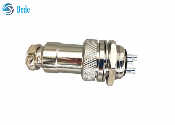 Homem do conector de Front Mounting Circular Gx 20 & jogos fêmeas 2~10/12/de 14/15 pinos