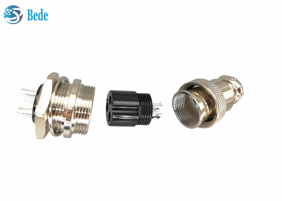Homem do conector de Front Mounting Circular Gx 20 & jogos fêmeas 2~10/12/de 14/15 pinos