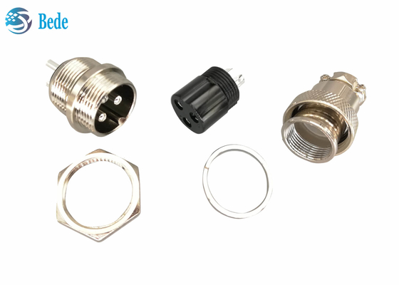 Homem do conector de Front Mounting Circular Gx 20 & jogos fêmeas 2~10/12/de 14/15 pinos