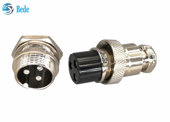Homem do conector de Front Mounting Circular Gx 20 & jogos fêmeas 2~10/12/de 14/15 pinos