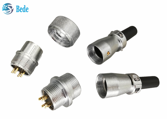 Círculo 4 Pin Circular Connector Female Male que entra conectores 4 5 6 pinos 5A 500V