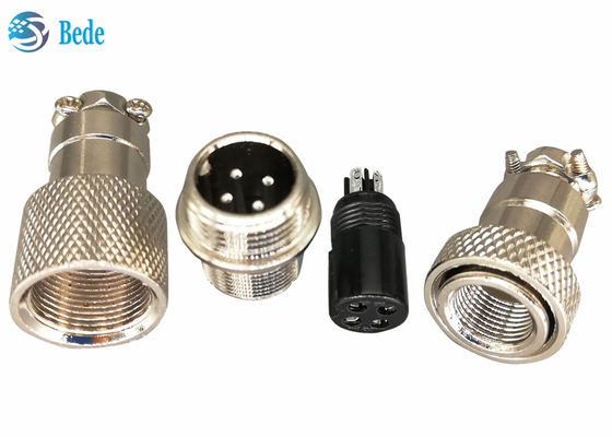 Gx12 militar 5 Pin Connector Male And Female que entra 2 3 4 5 6 7 Pin 3A 200V