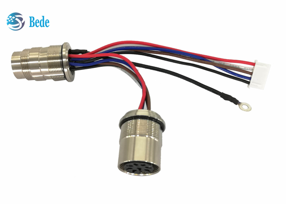 Homem do conector fixo AISG C485 A5 do cabo AISG de IP68 RET ao conector A6 fêmea