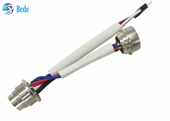 22AWG AISG internos Ret o homem do cabo de controle à fêmea com terminais de Customzed