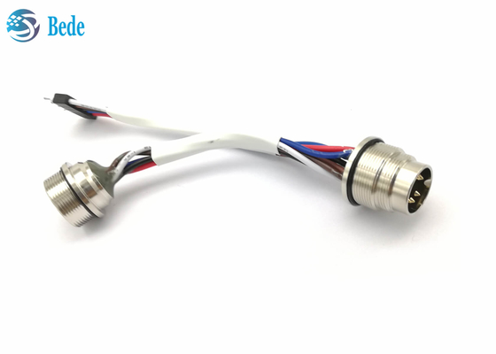 22AWG AISG internos Ret o homem do cabo de controle à fêmea com terminais de Customzed