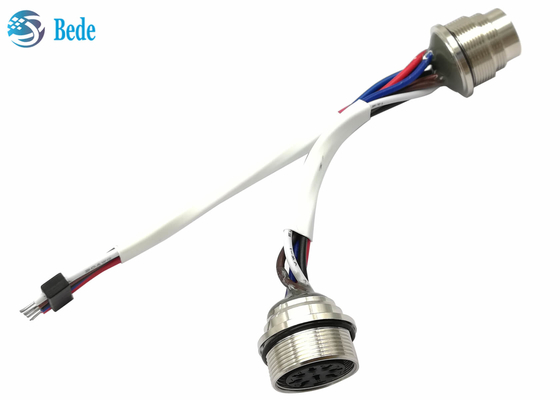 22AWG AISG internos Ret o homem do cabo de controle à fêmea com terminais de Customzed