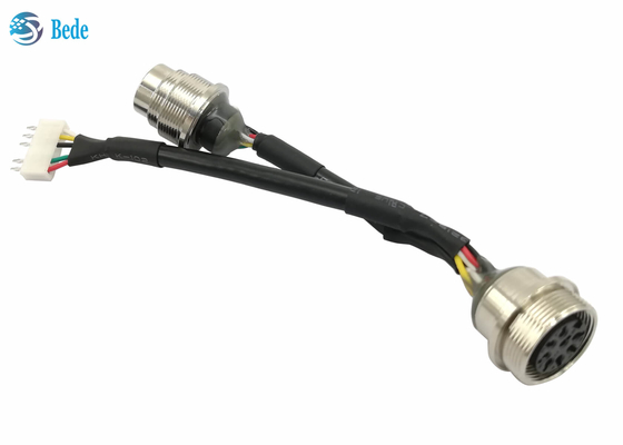 O calibre de fio 22AWG RET cabografa o homem a C.A. fêmea 500V com tomada de SCN2.54-6P