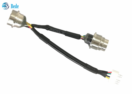 O calibre de fio 22AWG RET cabografa o homem a C.A. fêmea 500V com tomada de SCN2.54-6P