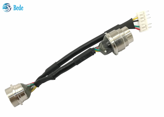O calibre de fio 22AWG RET cabografa o homem a C.A. fêmea 500V com tomada de SCN2.54-6P