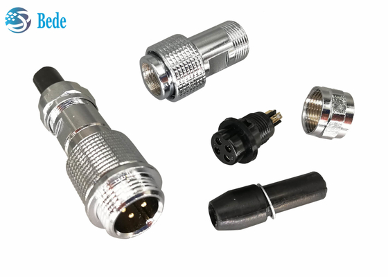 O embarcadouro impermeável do cabo do conector circular de IP68 M16 denomina 6~10 Pin 4A 200V