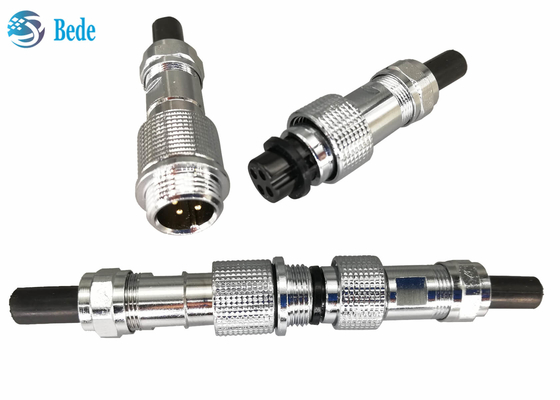 O embarcadouro impermeável do cabo do conector circular de IP68 M16 denomina 6~10 Pin 4A 200V