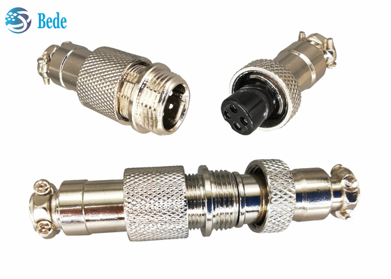cabo de 4~7A 200V para cabografar o acoplamento do Pin do conector 2~10 da aviação GX16