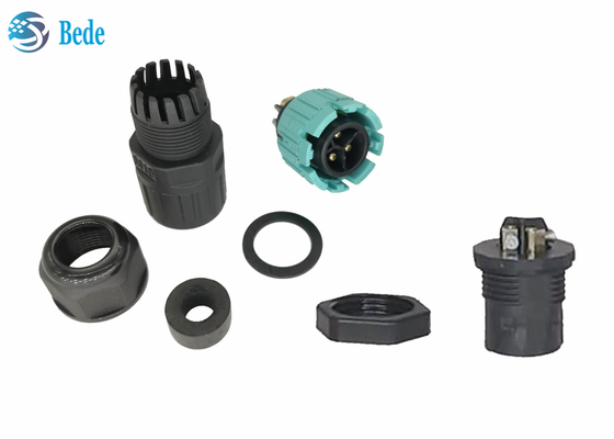 Auto que trava M19 o cabo impermeável do material do conector PA66 para almofadar a montagem traseira