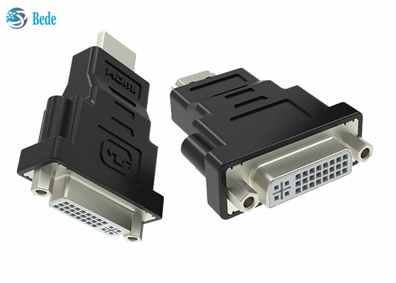 Fêmea de DVI ao conversor portuário do adaptador masculino DVI-I 24+5 bidirecionais de HDMI