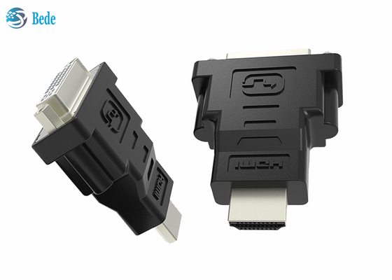 Fêmea de DVI ao conversor portuário do adaptador masculino DVI-I 24+5 bidirecionais de HDMI