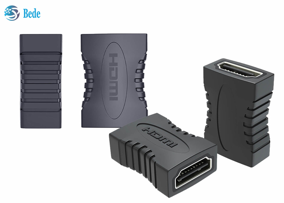 Fêmea do adaptador do acoplador de HDMI ao prolongamento do conector fêmea 3D 4K para o PC do portátil da tevê da HDTV