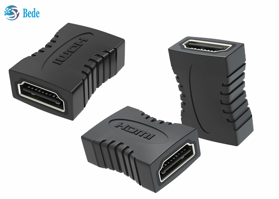 Fêmea do adaptador do acoplador de HDMI ao prolongamento do conector fêmea 3D 4K para o PC do portátil da tevê da HDTV