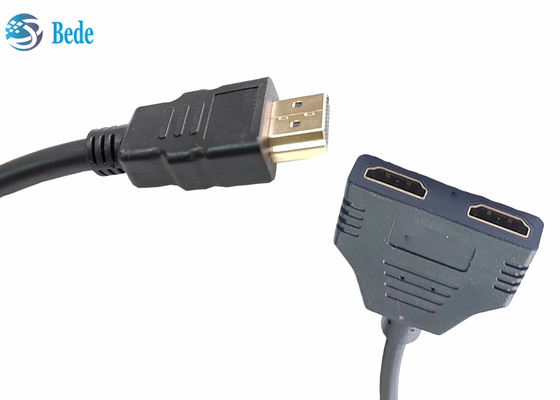 1 2 para fora no divisor completo de HD 1080P 3D4K HDMI para monitores duplos duplique/espelho