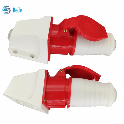 Plugue e soquete do conector de comando IEC 60309 380-415V 16Amp Tipo de montagem na parede