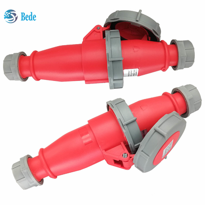 Pinos industriais IP67 AC220-415V da tomada 3P+N+E & do soquete 5 16 e 32 ampères que entram o tipo