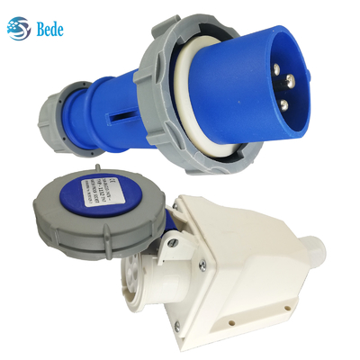 Conexão Industrial 16 Amp 220V-250V 3Pins Tipo de montagem na parede para equipamentos industriais