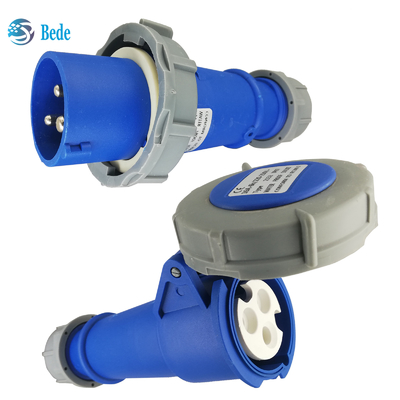 Soquete de tomada industrial de fase única de 3 pinos - com ICE60309 padrão 220 ~ 250V 32Amp
