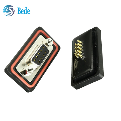 Pins D-Sub 9 Conectores femininos -55- 105C Temperatura de operação Resina Epoxídica Sealante incluído
