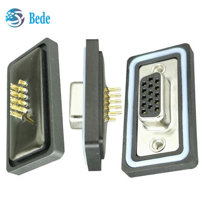 D-SUB 15PIN Conector feminino 500V Conector eletrônico à prova d'água