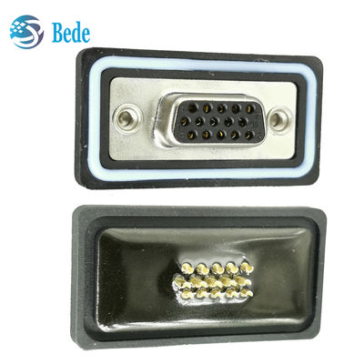 D-SUB 15PIN Conector feminino 500V Conector eletrônico à prova d'água