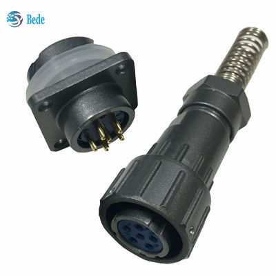 Conectores circulares IP67 à prova d'água da série FQ 24 4 5 6 8 10 19 26 pinos
